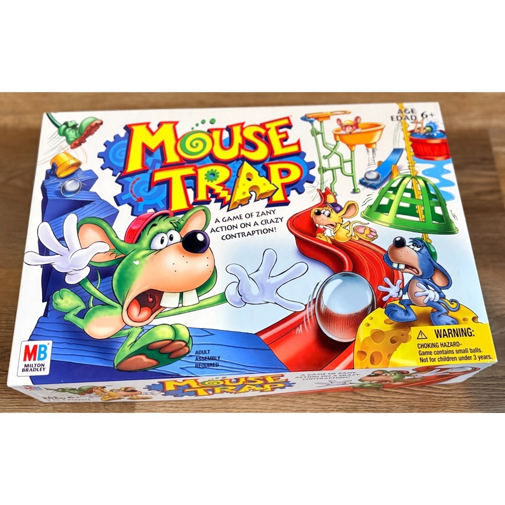 2005 MOUSE TRAP Board Game‎ by Milton Bradley Hasbro Complete